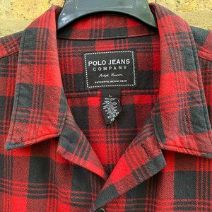 Polo Jeans Company Ralph Lauren Authentic Denim Wear Shirt